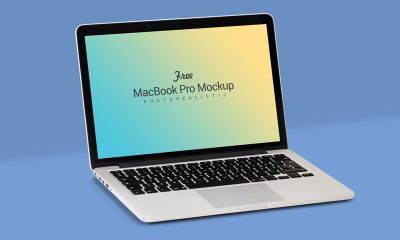 0e667b526e46b18cc969c6f71bf05f25 400x240 - Free Fully Customizable Apple Macbook Pro Mockup PSD