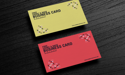 10c6ff40ae60e3625f29409c3343cb53 400x240 - Free Front & Back Business Card Mockup on Wooden Background
