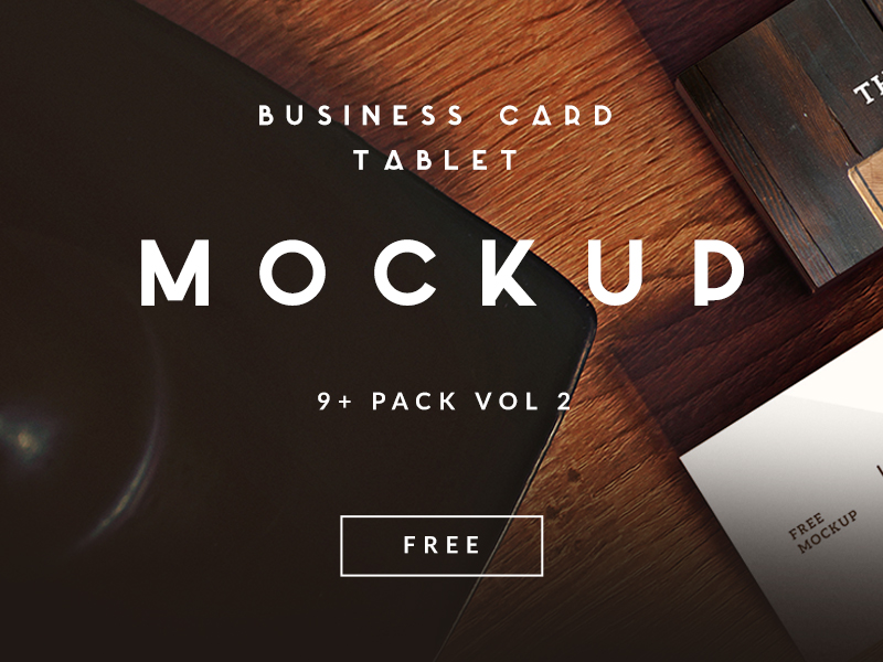 3c46c373c1d4ddce55ae9293c9876495 - 9+ Free Business Card | Tablet Mockup