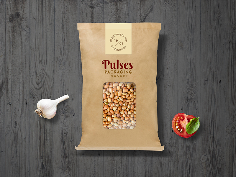 48b8562abba4456a94dd9af929051d46 - Free Pulses Kraft Paper Pouch Packaging Mockup PSD