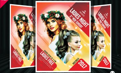 5a1f0e3ba1e9b48b916dfde2b2540608 400x240 - Ladies Night Party Flyer Free PSD Template Download