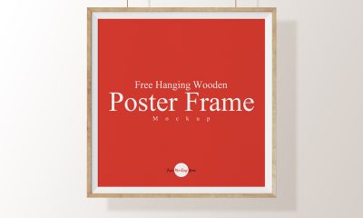 5f6b174eadf79f4b175195de00737c32 400x240 - Free Hanging Wooden Poster Frame Mockup Psd Template