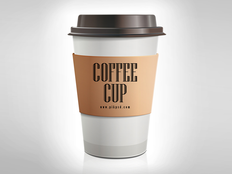 7ce2734cdef5785973a3bcd194d827b2 - Free Brown Paper Coffee Cup Mockup Psd
