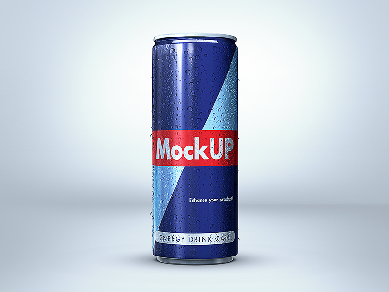 8716516dfd3d853927ab3a3c5930820b - Energy Drink Can Mockup