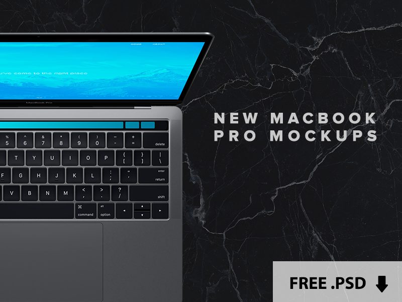 a765022f38828b801f5a9e806059fdfc - New Macbook Pro 15" Touchbar Free .PSD Mockups