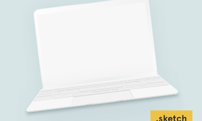 a9b47ba283093db740bd93422deafa3d 400x240 - Freebie: the new MacBook minimalist mockup