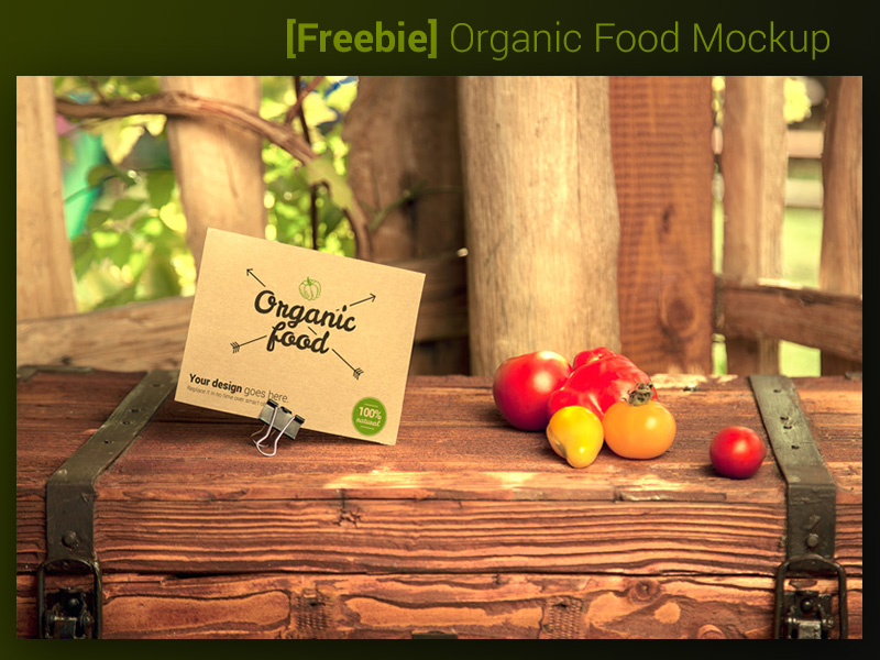 afccf928583f0d86f1292b4f5d56bb4b - [Freebie] Organic Food Mockup - vegetables