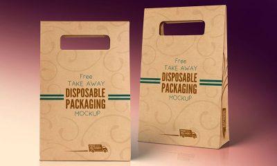 b4e246e4c3ff16e584792bd2db31db42 400x240 - Free Kraft Paper Disposable Food Bag Packaging Mockup PSD