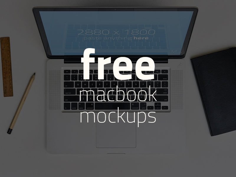 b64f6c54c8ecc19ed4218b38b548e444 - FREE 3 Macbook Mockups!