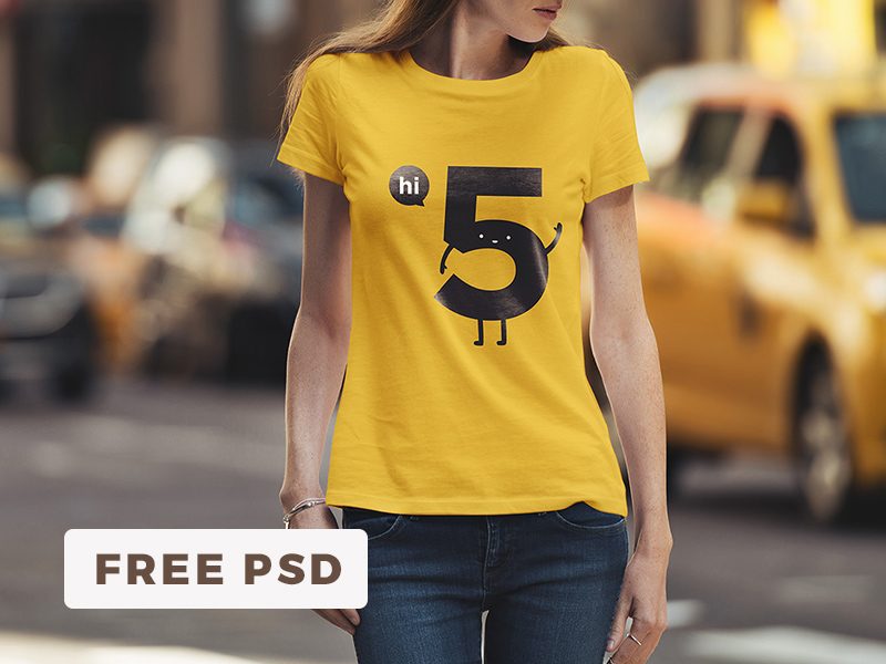 Download Free T-Shirt Mockup / Urban Edition - BestMockup.com