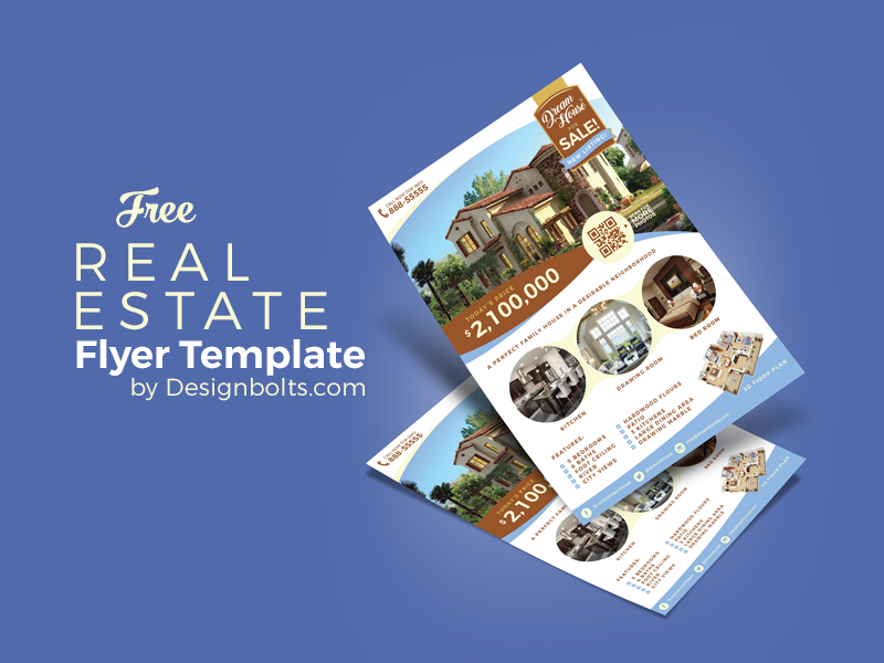 c20bfb0bef4aaea520a8b7814ddeed1f - Free Real Estate Flyer Design Template & Mock-up PSD