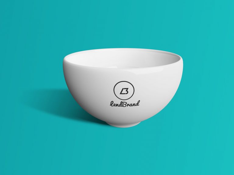 Download Free Bowl Logo Mockup | PSD File ⋆ BestMockup.com 👍