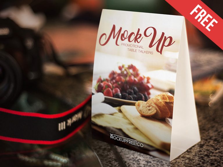 Download Promotional Table Talkers - Free PSD Mockup - BestMockup.com 👍