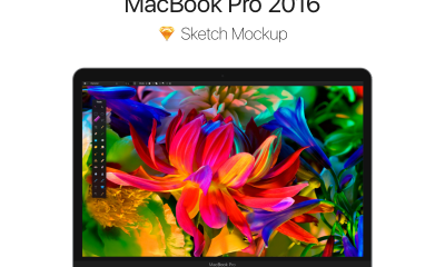 ddf600f5f13cb55d7bf0c15ba9313c5d 400x240 - Macbook Pro 2016 - Free Sketch Mockup